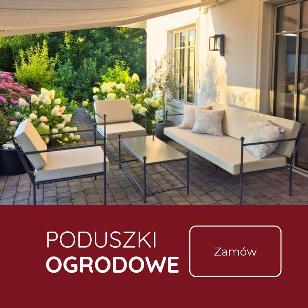 Zestawy poduszek ogrodowych polski producent artychatka